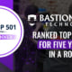 Bastionpoint Technology graphic announcing its 2026 MSP 501 win, with the MSP 501 Winner badge and text reading “Ranked Top in RVA for Five Years in a Row.”
