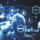 Cybersecurity professional monitoring healthcare data systems as medical organizations prepare for HIPAA Security Rule changes.