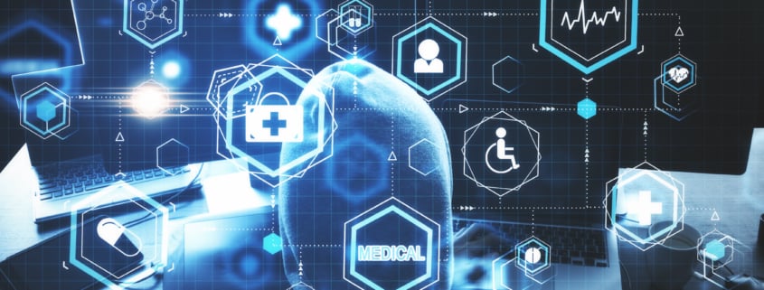 Cybersecurity professional monitoring healthcare data systems as medical organizations prepare for HIPAA Security Rule changes.